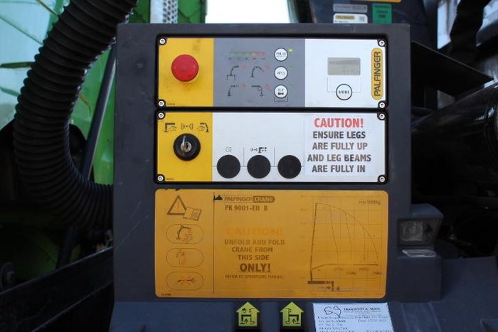 2013 Scania G480 8X4 CRANE TRUCK GREEN
