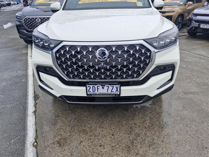 2024 SsangYong Rexton Ultimate Y461 MY24 4X4 Dual Range Grand White