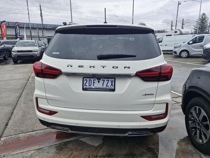 2024 SsangYong Rexton Ultimate Y461 MY24 4X4 Dual Range Grand White