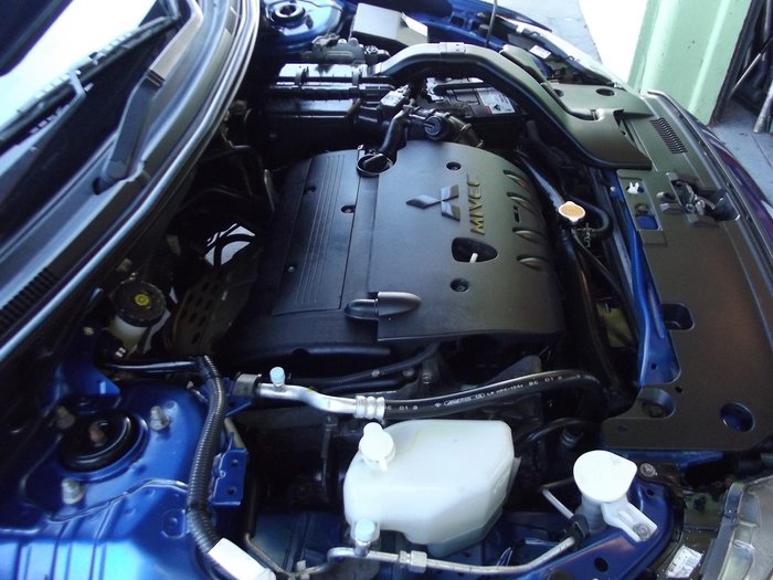 2012 Mitsubishi Lancer ES CJ MY12 Lightning Blue
