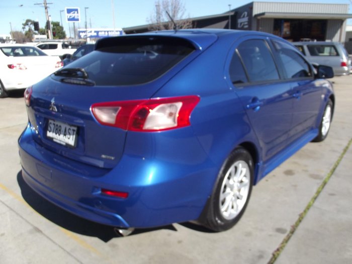 2012 Mitsubishi Lancer ES CJ MY12 Lightning Blue
