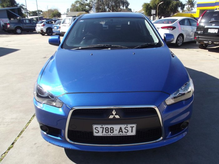 2012 Mitsubishi Lancer ES CJ MY12 Lightning Blue