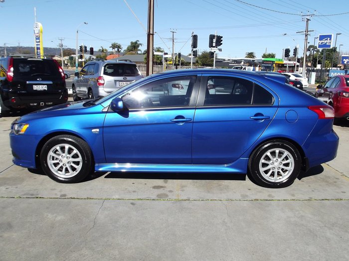 2012 Mitsubishi Lancer ES CJ MY12 Lightning Blue