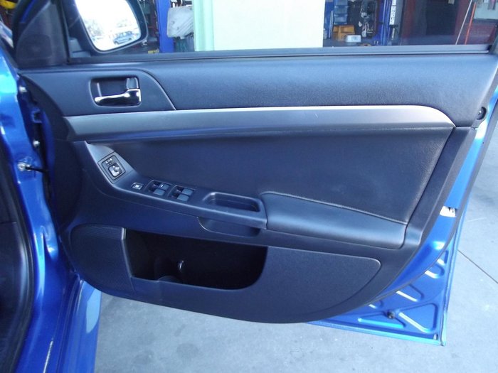 2012 Mitsubishi Lancer ES CJ MY12 Lightning Blue