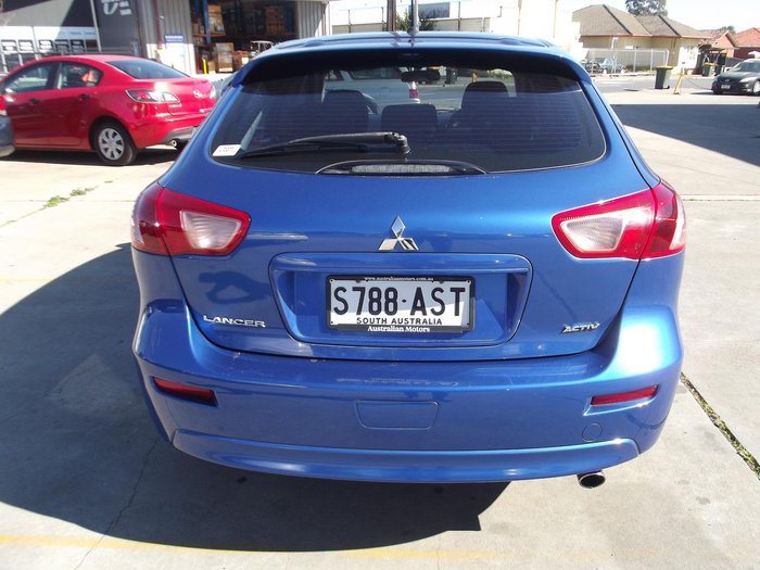 2012 Mitsubishi Lancer ES CJ MY12 Lightning Blue