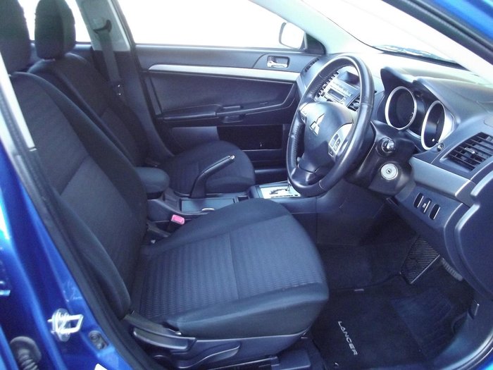 2012 Mitsubishi Lancer ES CJ MY12 Lightning Blue