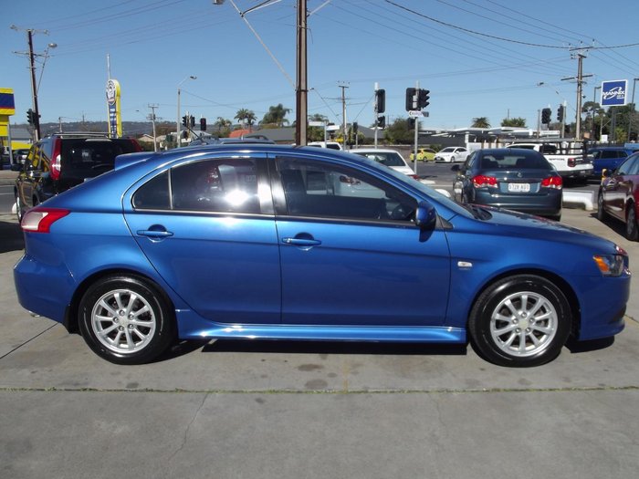2012 Mitsubishi Lancer ES CJ MY12 Lightning Blue