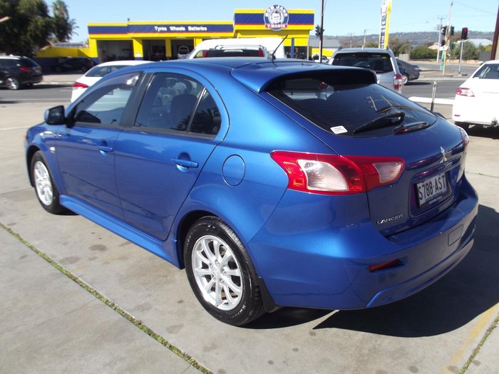 2012 Mitsubishi Lancer ES CJ MY12 Lightning Blue