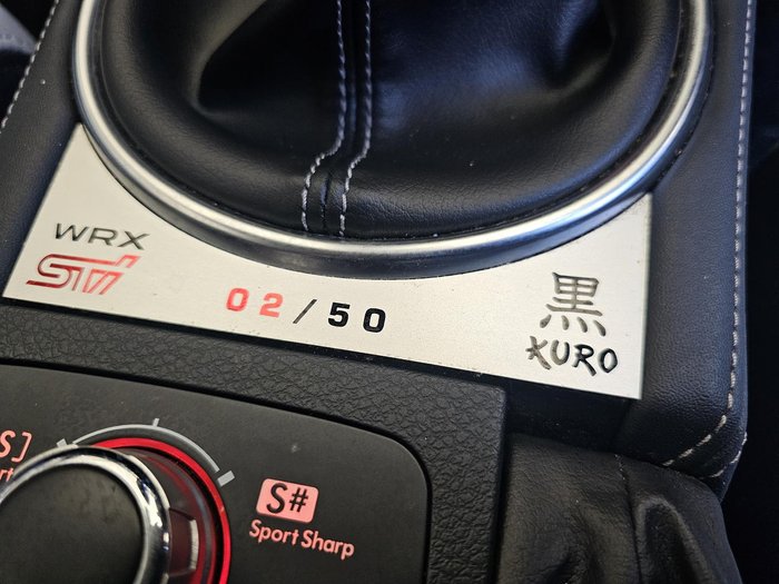 2019 Subaru WRX STI Kuro Edition VA MY20 AWD Cool Grey