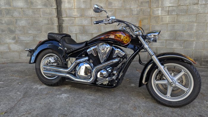 2010 Honda VT1300CR Black