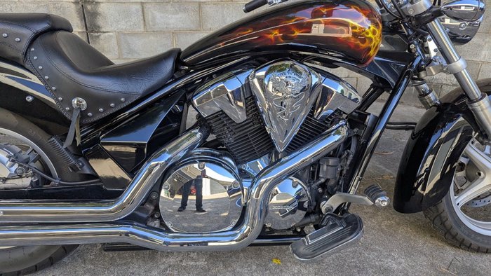 2010 Honda VT1300CR Black