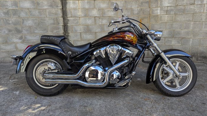 2010 Honda VT1300CR Black