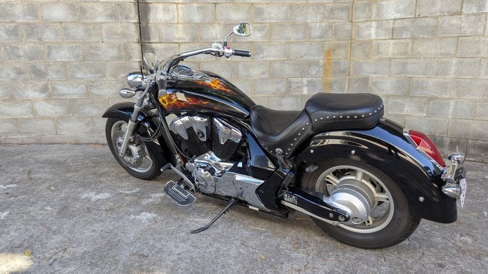 2010 Honda VT1300CR Black