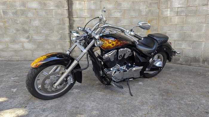 2010 Honda VT1300CR Black