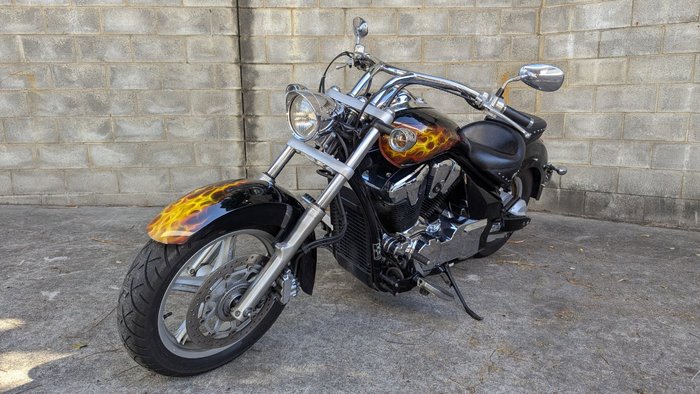 2010 Honda VT1300CR Black