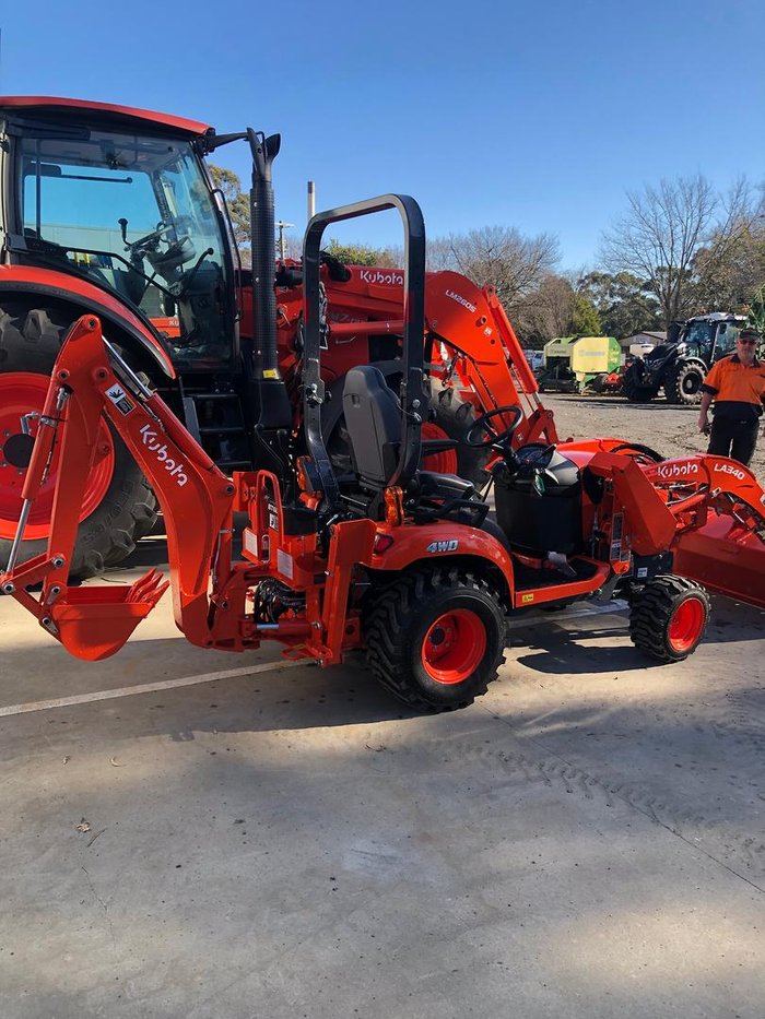 0 Kubota Bx23slb-Au-1 23Hp Tractor/Fel/Backhoe/Std Bkt Demo Unit Orange
