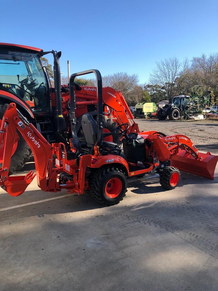 0 Kubota Bx23slb-Au-1 23Hp Tractor/Fel/Backhoe/Std Bkt Demo Unit Orange
