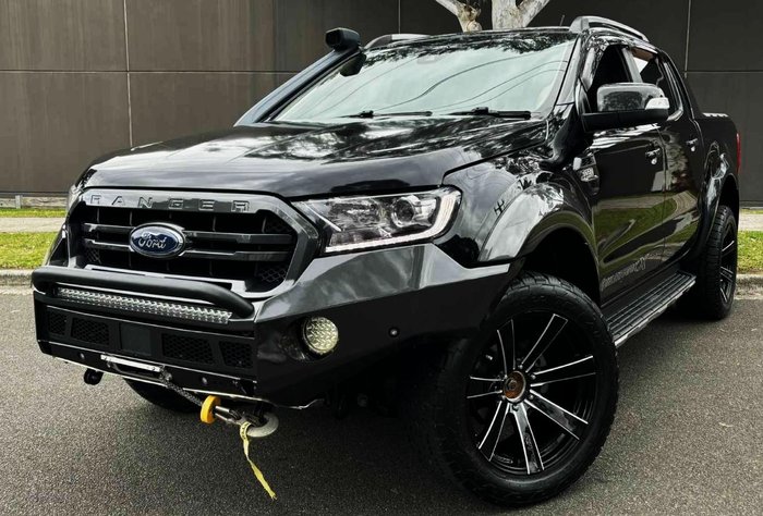 2020 Ford Ranger Wildtrak PX MkIII MY20.25 4X4 Dual Range Shadow Black
