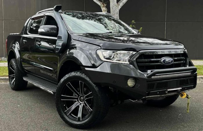 2020 Ford Ranger Wildtrak PX MkIII MY20.25 4X4 Dual Range Shadow Black