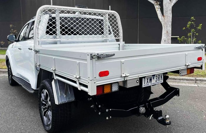 2023 GWM Ute Cannon NPW 4X4 Pearl White