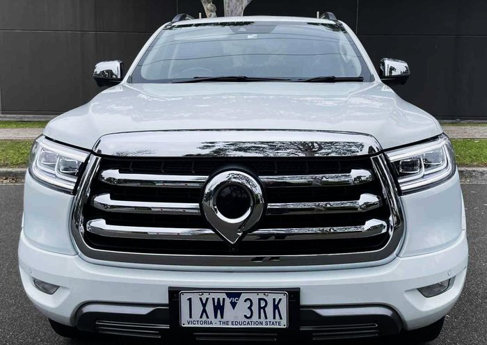 2023 GWM Ute Cannon NPW 4X4 Pearl White