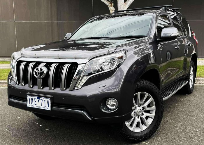 2017 Toyota Landcruiser Prado VX GDJ150R 4X4 Dual Range Graphite