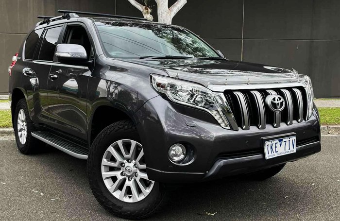 2017 Toyota Landcruiser Prado VX GDJ150R 4X4 Dual Range Graphite