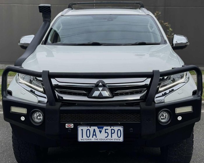 2018 Mitsubishi Pajero Sport Exceed QE MY18 4X4 Dual Range White