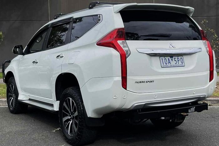 2018 Mitsubishi Pajero Sport Exceed QE MY18 4X4 Dual Range White