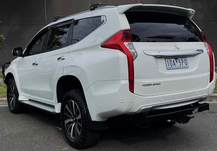 2018 Mitsubishi Pajero Sport Exceed QE MY18 4X4 Dual Range White