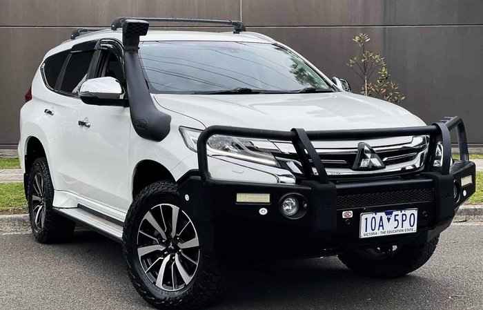 2018 Mitsubishi Pajero Sport Exceed QE MY18 4X4 Dual Range White