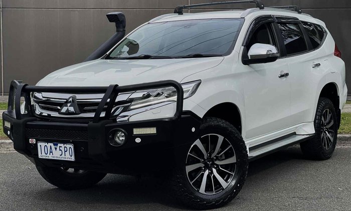 2018 Mitsubishi Pajero Sport Exceed QE MY18 4X4 Dual Range White