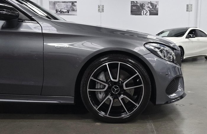 2017 Mercedes-Benz C-Class C43 AMG C205 Four Wheel Drive Selenite Grey