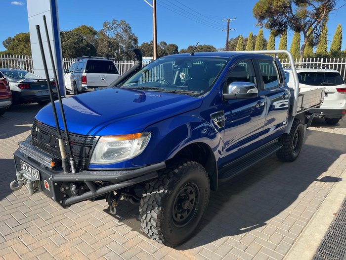 2014 Ford Ranger XLT PX 4X4 Dual Range Aurora Blue