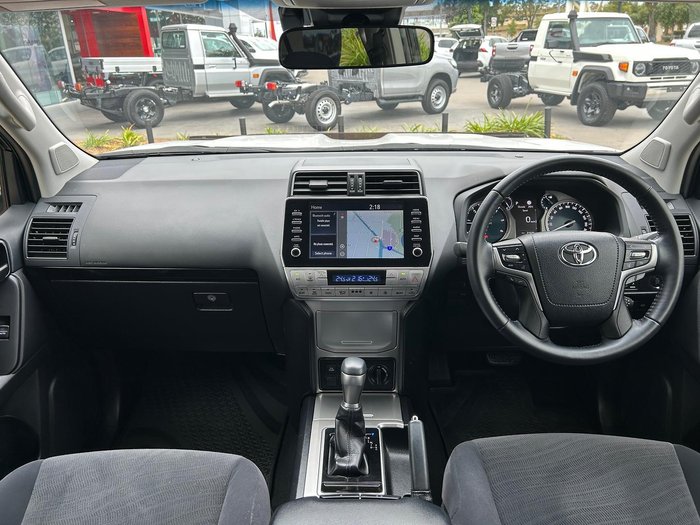2022 Toyota Landcruiser Prado GXL GDJ150R 4X4 Dual Range Glacier White