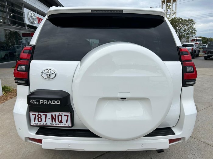 2022 Toyota Landcruiser Prado GXL GDJ150R 4X4 Dual Range Glacier White