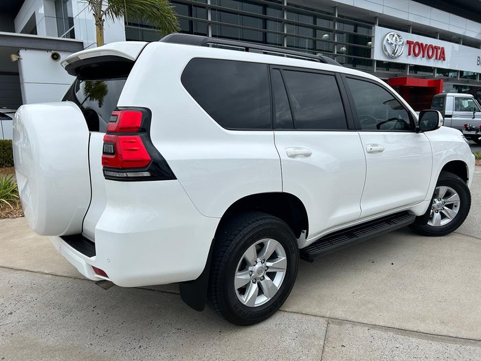 2022 Toyota Landcruiser Prado GXL GDJ150R 4X4 Dual Range Glacier White