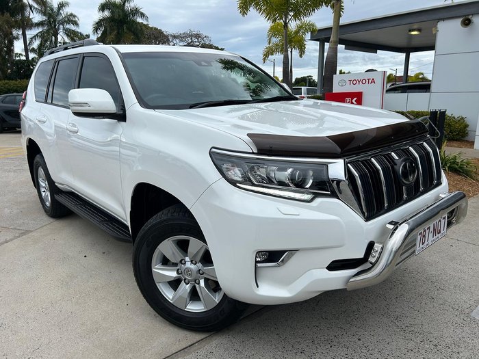 2022 Toyota Landcruiser Prado GXL GDJ150R 4X4 Dual Range Glacier White