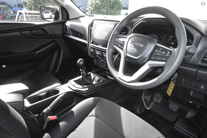 2025 Isuzu D-MAX SX High Ride MY24 4x2 Mineral White