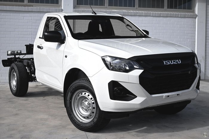 2025 Isuzu D-MAX SX High Ride MY24 4x2 Mineral White