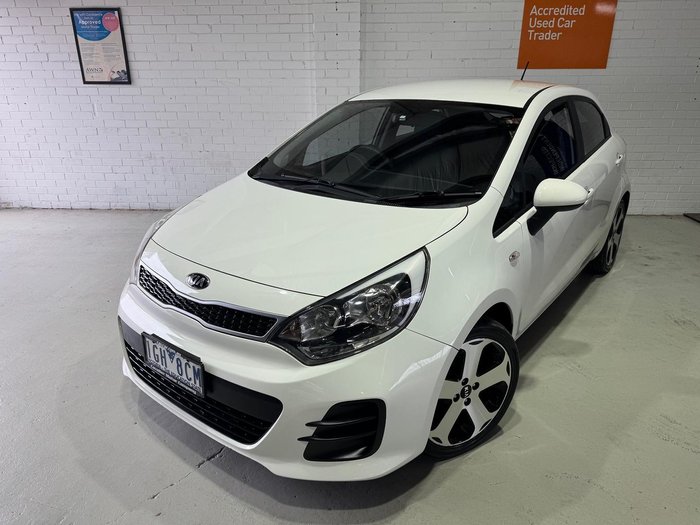 2016 Kia Rio S UB MY16 Clear White