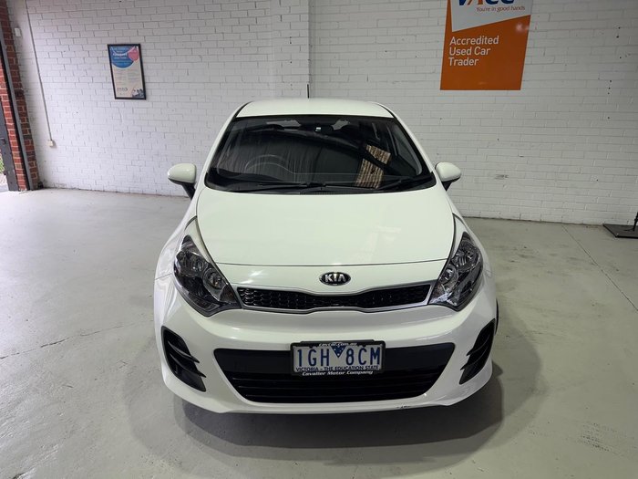 2016 Kia Rio S UB MY16 Clear White