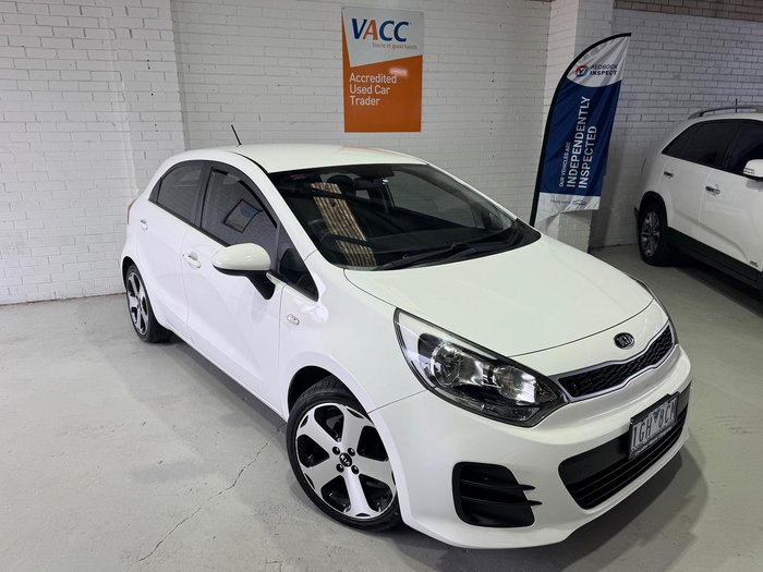 2016 Kia Rio S UB MY16 Clear White