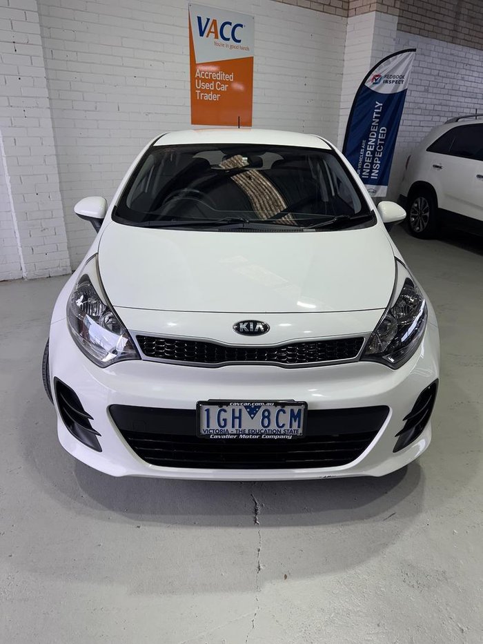2016 Kia Rio S UB MY16 Clear White