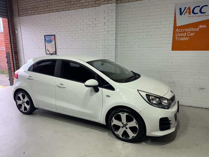 2016 Kia Rio S UB MY16 Clear White