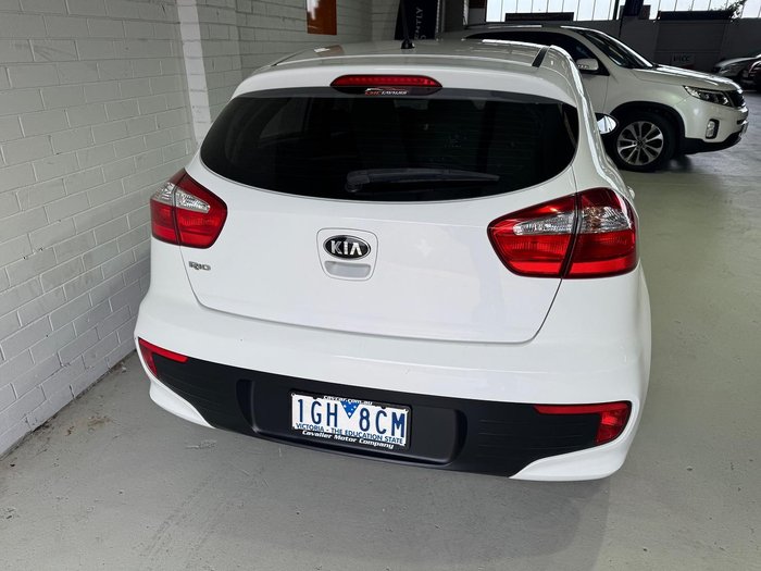 2016 Kia Rio S UB MY16 Clear White
