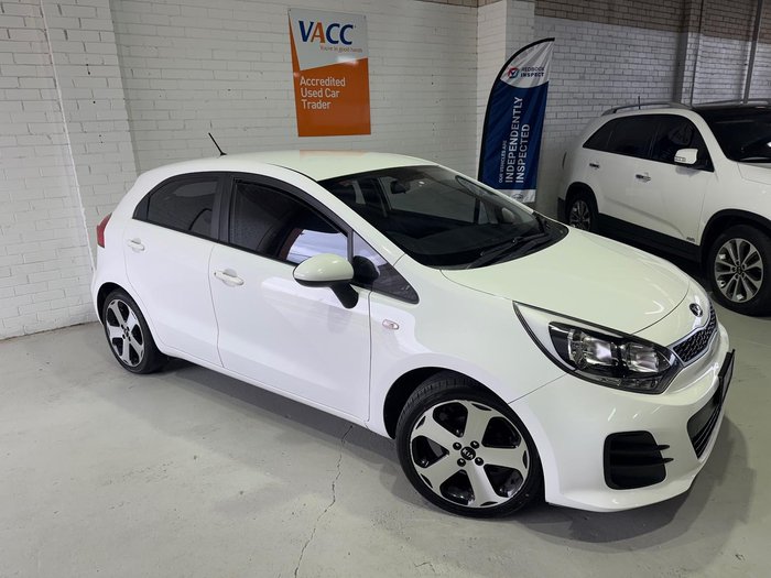 2016 Kia Rio S UB MY16 Clear White