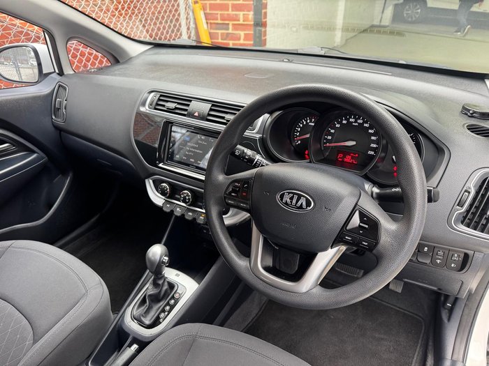 2016 Kia Rio S UB MY16 Clear White