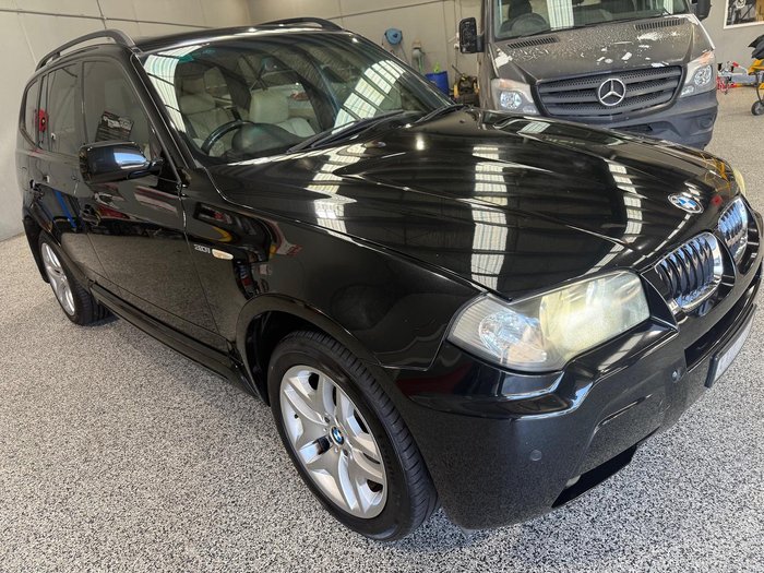 2006 BMW X3 si E83 MY07 Four Wheel Drive Black Sapphire