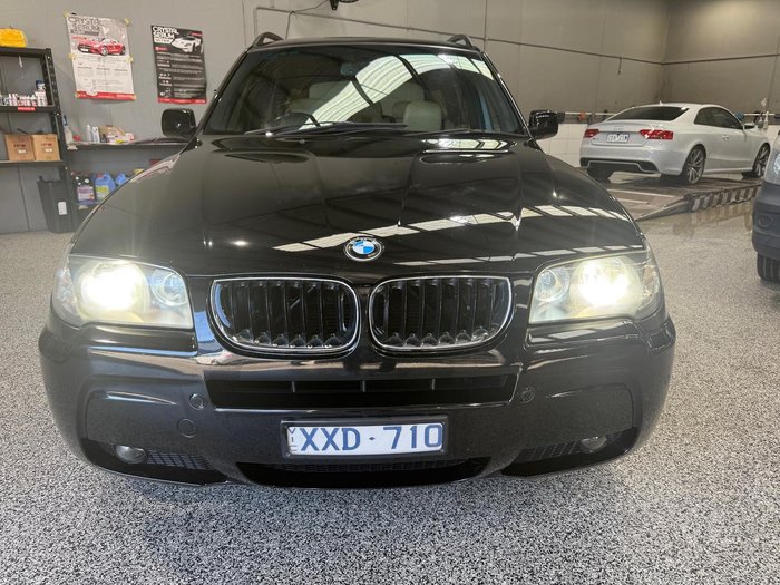 2006 BMW X3 si E83 MY07 Four Wheel Drive Black Sapphire